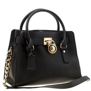 MK leather East West Hamilton Satchel